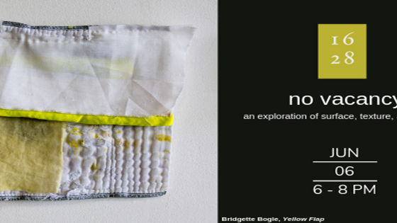  no vacancy, An Exploration of Surface, Texture, and Medium Opening Reception