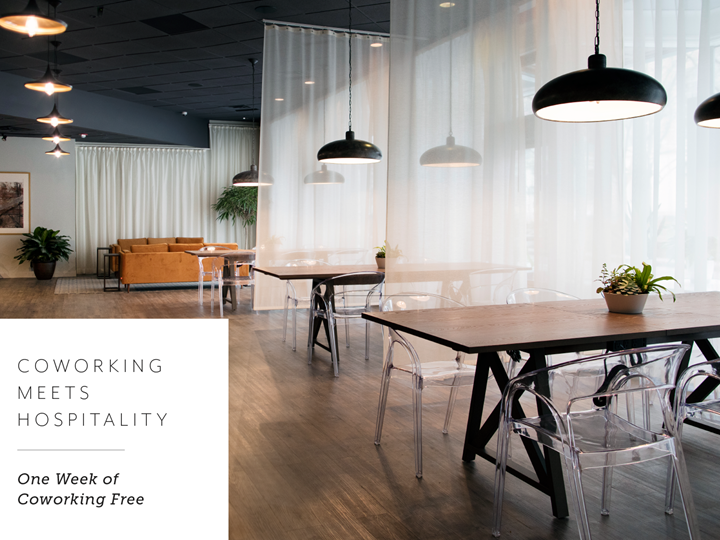 Complimentary Week of Coworking at 1628 Ltd. 